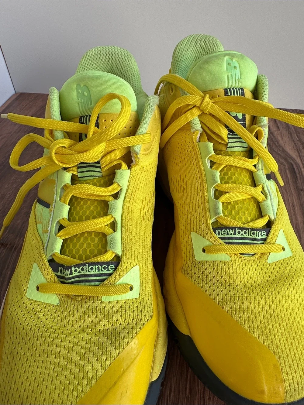 New balance two wxy v4 Zest basketball shoes neon yellow lime